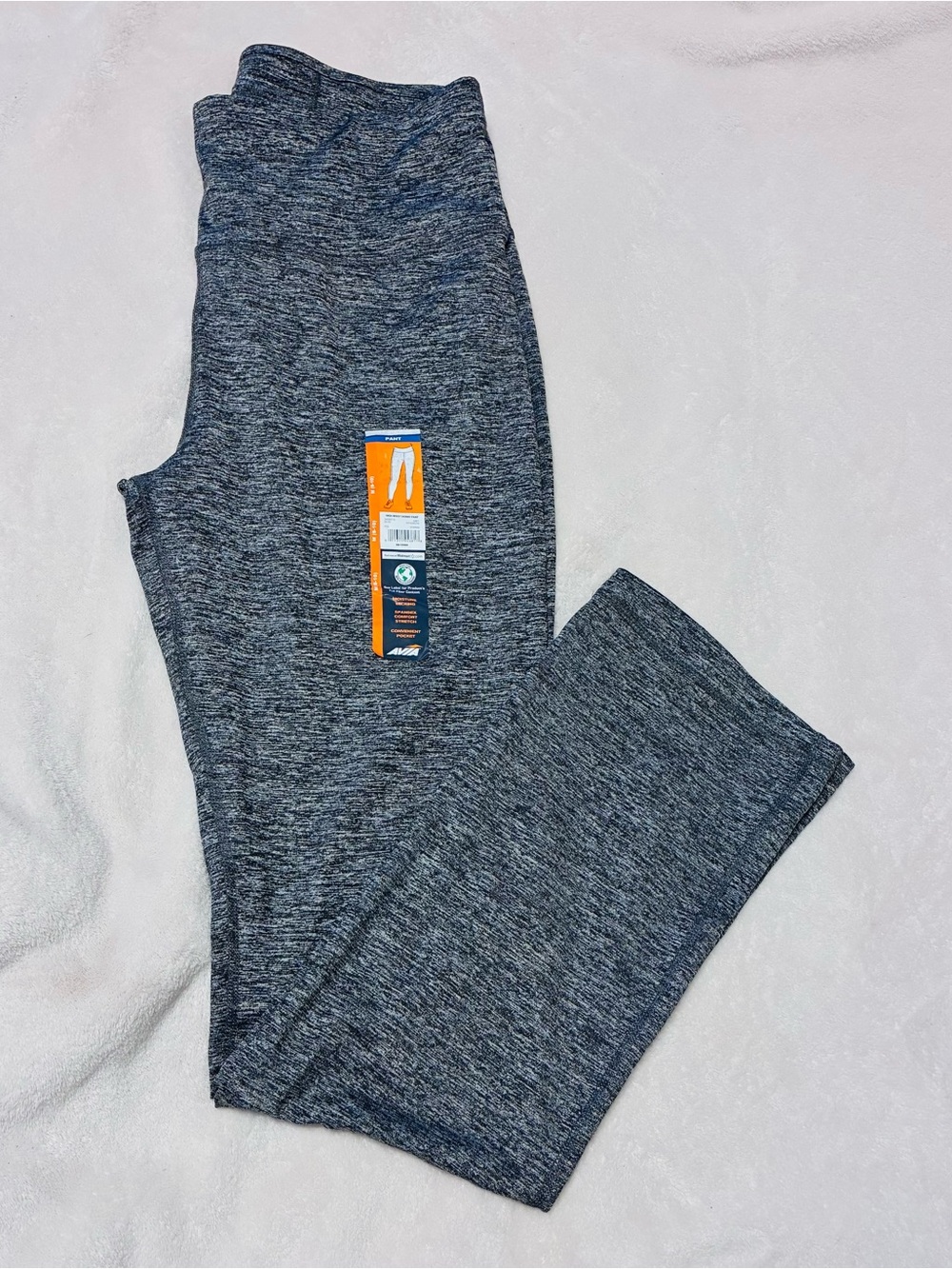 NWT Avia Womens Athletic Pants Heather Grey Size Medium